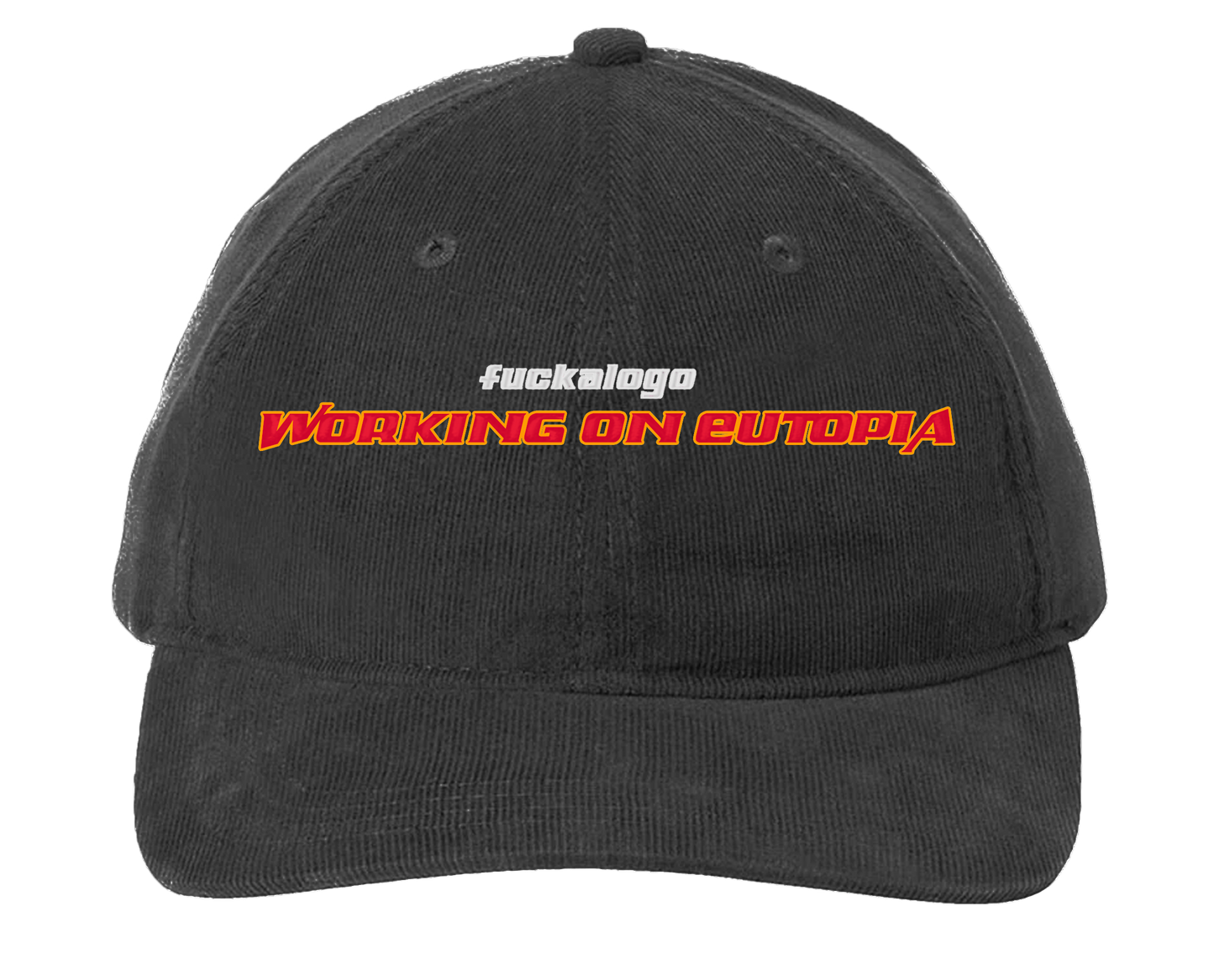noir rouge hat